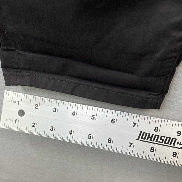 Calvin Klein Jeans Skinny Crop Pants Women's Size 12 Black Cotton Blend New NT - Picture 9 of 13